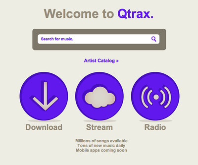 Qtrax (PRNewsFoto/Qtrax) (PRNewsFoto/Qtrax)