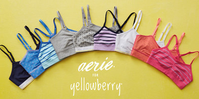 American Eagle Outfitters, Inc. - Aerie Partners With Tween Lingerie  Start-up Yellowberry For Limited-Edition Collection