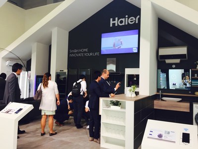 Haier U+ Debuts in Europe at IFA 2015 (PRNewsFoto/Haier)
