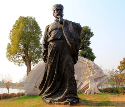 The Statue of Tang Xianzu
