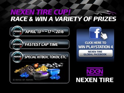 Nexen Tire Runs Advertisements and Promotion Game Events through Asphalt 8