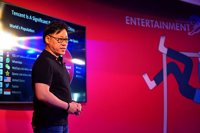Steven Chang speaks at Cannes Lions