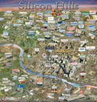 SILICON MAPS, INC. AUSTIN    Silicon Hills Map Featuring Austin's High Tech Growing Community.  (PRNewsFoto/Silicon Maps, Inc.)  SAN RAMON, CA UNITED STATES