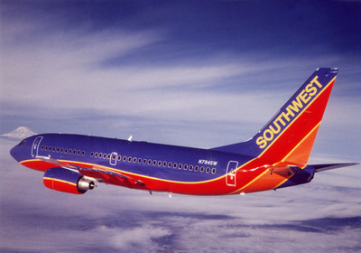 Southwest Airlines unveils new look.