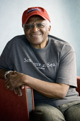 Nobel Laureate Archbishop Desmond Tutu to Arrive in San Diego with Semester at Sea Program