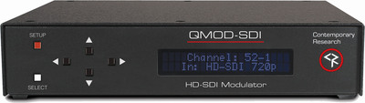 Contemporary Research Launches Affordable QMOD-SDI HD-SDI Modulator at InfoComm2010