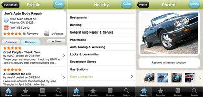 Kudzu iPhone(TM) Application Brings a New Level of Convenience to Finding the Best Service Provider