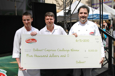 Culinary Student Plates Winning Recipe at $5,000 Galbani® Caprese Challenge