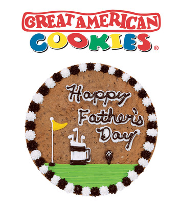 Great American Cookies® Celebrates Dad with Dozens of Father's Day Cookie Cake Designs