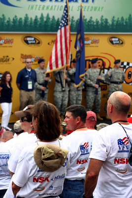 NSK Salutes Military Families at Michigan Speedway