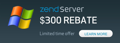 Zend Announces the 'Zend on Windows Server' Rebate Program