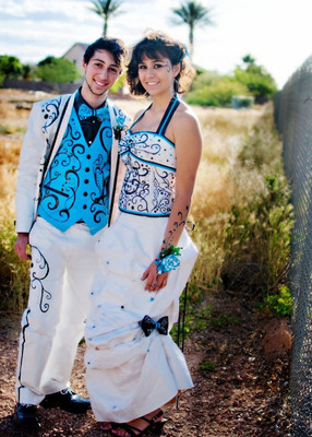 Arizona Couple Sticks Around to Win Duct Tape Prom Contest
