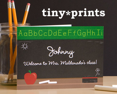 Connecting Teachers and Students with Free Personalized Greeting Cards from Tiny Prints