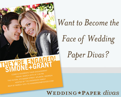 Become the Face of Wedding Paper Divas Contest