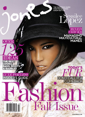 JONES Magazine Celebrates Fierce Fall Fashion With Double Covers Featuring Supermodel Sessilee Lopez and Presenting Anais Mali