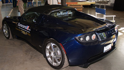 EurocarsUS to Display Its Tesla Roadster Sport at the MN State Fair, 8/26 - 9/6
