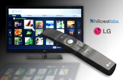 Hillcrest Labs Tapped by LG to Bring Motion Control to First 3DTV Internet- Connected LED LCD HDTVs