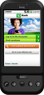 TD Bank Mobile App Available for iPhone and Android Devices
