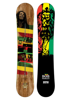Burton Snowboards and Marley &amp; Co. Collaborate on Snowboard Graphics