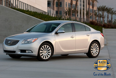 NADAguides Awards the 2011 Buick Regal 'Car of the Month'