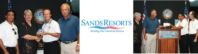 Myrtle Beach's Sands Resorts Receives Special Recognition in the Hall of Heroes
