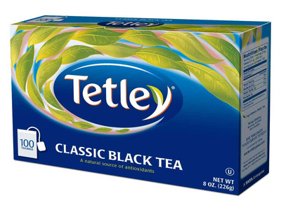 Tetley® Tea Introduces New Global Graphics Design - On U.S. Shelves This September, In Time For 'Hot Tea Season'