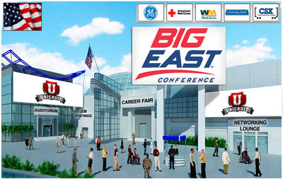 Unicruit Partners with the Big East Virtual Career Fair, Combines Expertise to Deliver 3D Virtual Career Fair on November 10, 2010