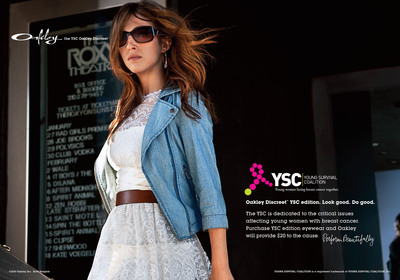 Young Survival Coalition Receives $1 Million From Oakley to Support Young Women With Breast Cancer