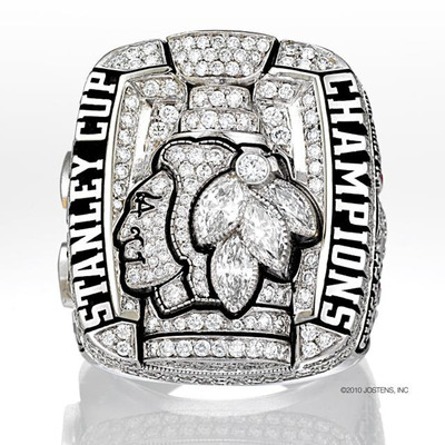 Jostens Designs Chicago Blackhawks 2010 Stanley Cup Ring