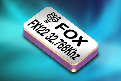 New Miniature Tuning Fork from Fox is 33% Smaller to Fit Wide Range of Applications