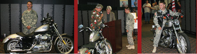 Second Soldier Receives Motorcycle From Myrtle Beach's Sands Resorts and American Veterans Traveling Tribute