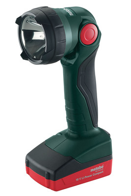 Metabo's New Compact, Halogen Flashlight Operates More Than Nine Hours Per Charge