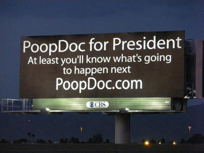 PoopDoc for President!