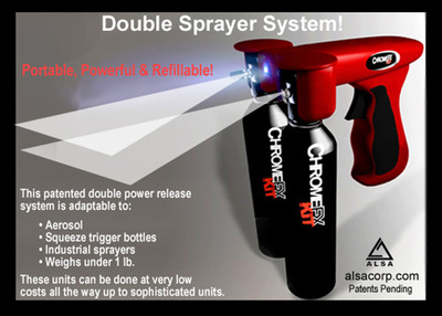 Alsa Coatings Releases New Double Spray System - Bottles, Aerosols &amp; Industrial Spray Systems
