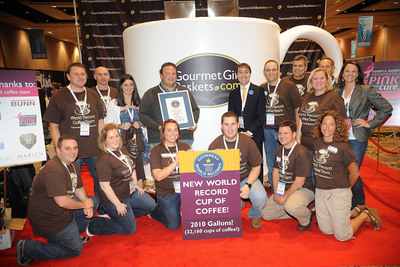 The World's Largest Cup of Coffee Crowned Official
