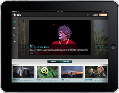 PBS Announces New PBS.org and Free Apps for iPad, iPhone, and iPod touch