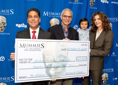 Mummies of the World &amp; CEO Marc Corwin Make $25,000 Donation to Childrens Hospital Los Angeles