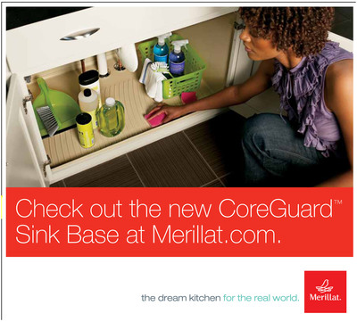 Merillat Introduces the Revolutionary CoreGuard(TM) Sink Base