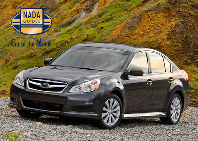 NADAguides Awards the 2011 Subaru Legacy 'Car of the Month' for November