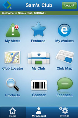 Sam's Club® Launches Smart Phone Application and Mobile Website