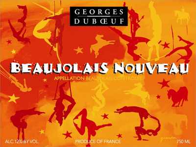 Celebrate Georges Duboeuf 2010 Beaujolais Nouveau November 18 at Nouveau Cirque at Funky Monkey Wine Company in Orlando