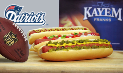 New England Patriots Team with Kayem to Offer New Franks at Gillette Stadium