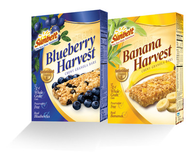 New Sunbelt Chewy Granola Bars Packed With Real Fruit