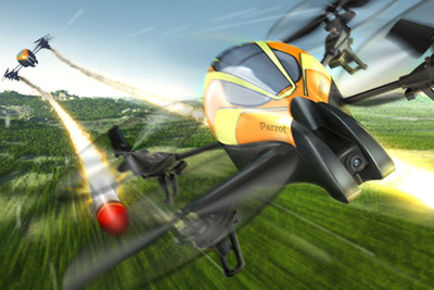 AR.Pursuit: The First Game in Augmented Reality Especially Developed for the AR.Drone