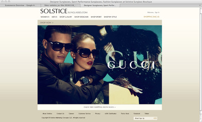 SOLSTICE Sunglasses Boutique Launches eCommerce Store With Demandware
