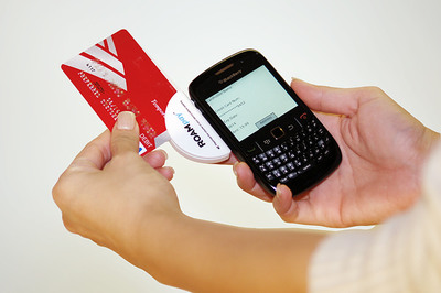 ROAM Data Launches World's First Secure Low Cost Card Reader for BlackBerry