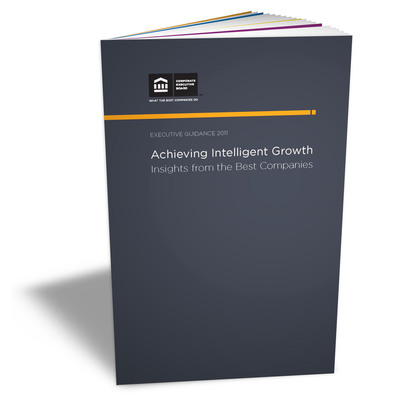 Executive Guidance 2011 Reveals Four Management Principles Crucial to Achieving Intelligent Growth