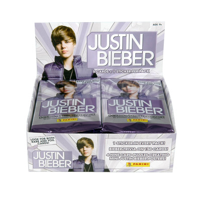 Panini America Fuels 'Bieber Fever' With Launch of Official Justin Bieber Trading Card and Sticker Set