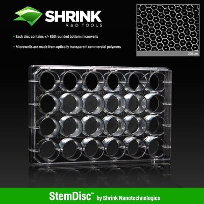 Shrink Nanotechnologies Enters Into Exclusive Development and Manufacturing Agreement With EV Group to Commercialize Stem Disc Platform