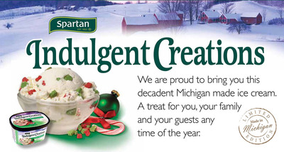 Spartan Stores Introduces Michigan-Made Premium Brand of Ice Cream